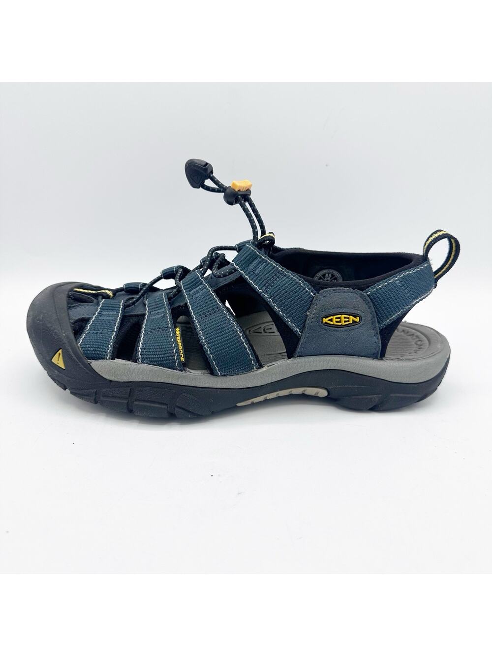 Keen Mens Navy Blue and Black Outdoor Hiking Sandals